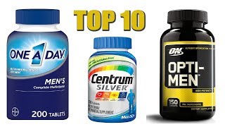 Top 10 Best Multivitamins for Men 2020 [upl. by Aidnac]