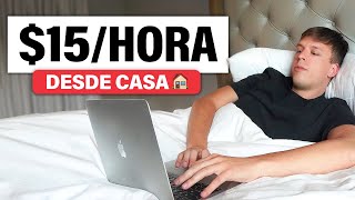 5 Trabajos Online Que Pagan 15hora o más [upl. by Karol]