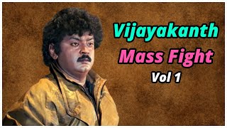 Vijayakanth Mass fight Scenes Vol 1  Captain Vijayakanth  Maanagarakaaval  Sethupathi IPS [upl. by Lull300]