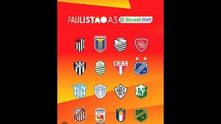 Confira o regulamento da Série A3 do Paulista de 2025 os 16 clubes participantes e seus treinadores [upl. by Wan]