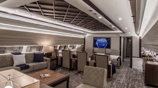 ACJ330 VIP interior by Comlux Completion [upl. by Oscar]