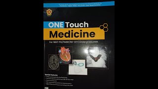 Book review ONE TOUCH MEDICINE BY Dr Deepak Marwah 2024 latest neetpg inicet upsccms mbbs [upl. by Elston452]