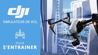 SIMULATEUR DE VOL DRONE  DJI FLIGHT SIMULATOR [upl. by Aelaza878]