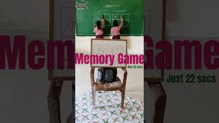 Memory Game shorts viralvideo education school [upl. by Eydnarb840]