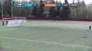 PACWEST Mens Soccer 🏐 VIU  Langara 9222024 [upl. by Accebor]