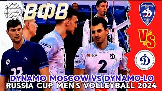 DYNAMO MOSCOW 🆚 DYNAMOLO RUSSIA CUP MENS VOLLEYBALL 2024 [upl. by Xad]