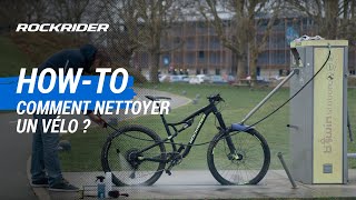 TUTO 🔧 Comment nettoyer un vélo   ROCKRIDER [upl. by Ambrogino573]