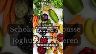 Top 5 gesunde Desserts shorts desserts healthyfood gesundeernährung facts wissen fakten [upl. by Minta]