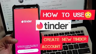 How to Create Account On Tinder  How to Use Tinder  Hindi [upl. by Pollak]