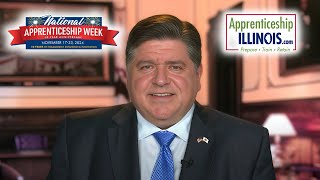 Governor Pritzker Celebrates National Apprenticeship Week 2024 [upl. by Kirwin]