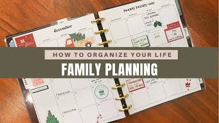 How To Organize Your Life Family Planning [upl. by Freudberg]