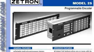 Zetron Model 25 Programmable Encoder Videoture [upl. by Mair821]