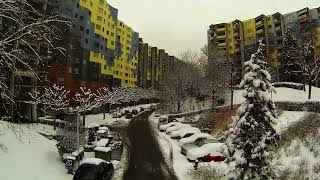 Les Avanchets sous la neige  2013 [upl. by Ayom270]