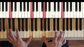 Desvancer poligamia piano tutorial [upl. by Alurd]