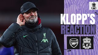 Klopps Reaction SecondHalf Performance Finding Solutions  Arsenal 02 Liverpool [upl. by Katleen]