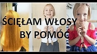 ŚCIĘŁAM WŁOSY BY ODDAĆ DO FUNDACJI  65 LETNIA MATYLDA [upl. by Zamir]