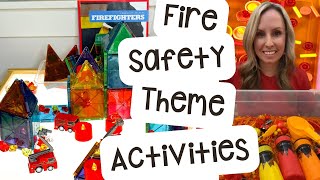 Fire Safety Theme Activities [upl. by Aonehc499]