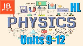 IB Physics Crash Course Complete Overview of Units 912  HL [upl. by Yecnuahc]