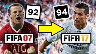 How The Top Five Footballers Have Changed Since Fifa 07 [upl. by Annoda]