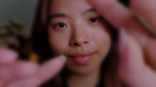 ASMR Blurring Your Vision To Make You Sleepy 🥱 Face Touching amp Hand Movements [upl. by Noizneb]