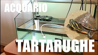 Come FARE lAcquario delle TARTARUGHE dAcqua Dolce Allestimento Acquario [upl. by Bein]