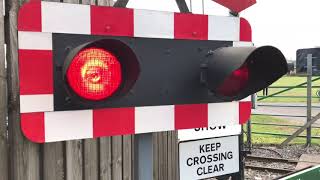 Gartell Level Crossing Somerset Sunday 28102018 [upl. by Ahsonek]