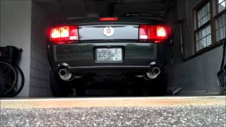 Ford Racing FR500S M5230S KR mufflers on an 09 Bullitt video  Before amp After [upl. by Ahcire629]