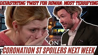 Devastating Twist for Rowan Coronation Streets Most Terrifying News Yet  Death News [upl. by Elleirad]