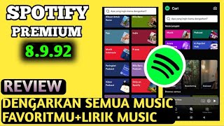 Review apk spotify mod terbaru 2024  v 8992  spotify mod apk 2024 premium [upl. by Lacram866]