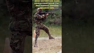 M60 generalpurpose machine gun Brief history and basic characteristics shorts m60 history [upl. by Abbotson]