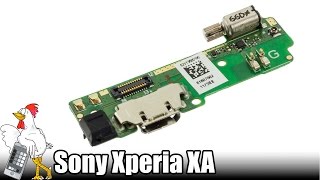 Guía del Sony Xperia XA Cambiar placa auxiliar [upl. by Dudden300]