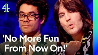 Weve Never Seen Richard Ayoade And Noel Fielding So DESPERATE To Win  Big Fat Quiz  Channel 4 [upl. by Bernardi492]