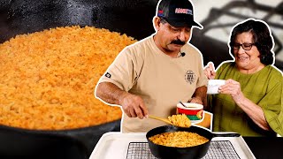 My Mom Teaches Me How to Make MEXICAN  SPANISH RICE Traditional amp Easy Recipe [upl. by Tedric]