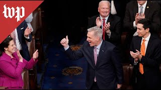 House elects McCarthy as speaker after 15 rounds on fourth day of voting  FULL LIVE STREAM [upl. by Etnohs580]