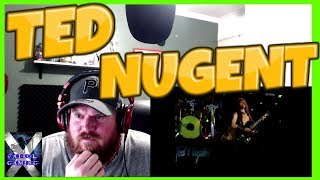 TED NUGENT Stranglehold Reaction [upl. by Doykos265]