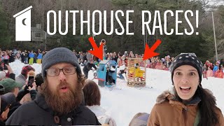 The Great Outhouse Races 2020 at Ski Sapphire Valley [upl. by Jamie]