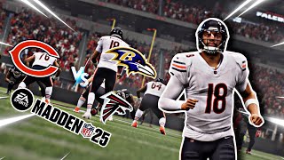 DOUBLE HEADER GAMES Madden 25 Bears Online Head To Head Xbox Series X [upl. by Annitsirhc208]