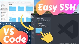 Setup SSH in VS Code to access your server easily [upl. by Melvena591]