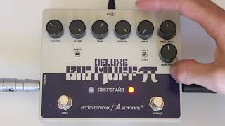 EHX Deluxe Sovtek  Civil War Big Muff Pi [upl. by Eissirc]