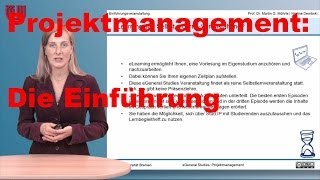 Projektmanagement  Die Einführung [upl. by Audras746]