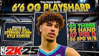 TALL GUARDS ARE BACK I CREATED A 66 PLAYSHARP DEMIGOD BUILD  NBA 2K25 [upl. by Nitnelav]