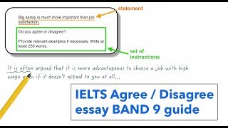 IELTS Writing task 2 agree or disagree essay [upl. by Sussman]