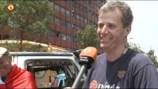 Egbert Wingens blij met uitrijden Dakar 2012 [upl. by Yerkovich130]