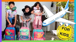 Prepare your Child for their First Flight🛩 Kids’ First Plane Ride🌎 First Airplane Ride for Kids [upl. by Acceb]