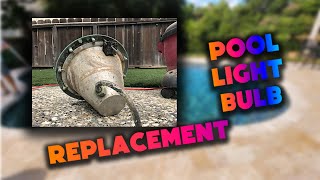 How to change a pool light bulb or housing [upl. by Asante166]