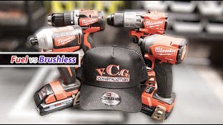 Milwaukee Fuel vs Milwaukee Brushless [upl. by Harleigh]