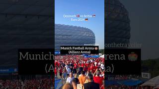 Denmark 🇩🇰 vs Serbia 🇷🇸 Match at Munich Football Arena 🏟️  Euro 2024 🇩🇪🏟️⚽️🏆 Euro2024 [upl. by Aneliram429]