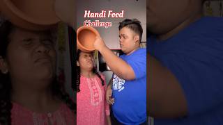 My Sister Vs Me  Who will make the best food in Handi shorts [upl. by Jenny400]