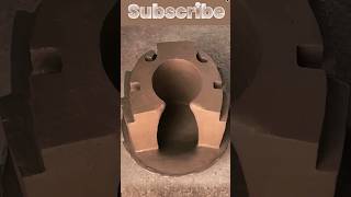 How to Build a Clay wood Stove  StepbyStep Primitive Technology Tutorial shorts shortsvideo [upl. by Gnoh]