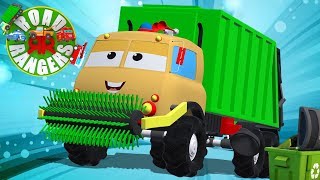 Frank The Garbage Truck  Road Rangers Videos For Children [upl. by Onez]